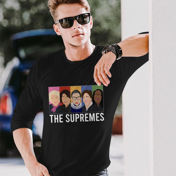 The Supremes Ketanji Brown Jackson Rbg Sotomayor Cute Long Sleeve T-Shirt Gifts for Him