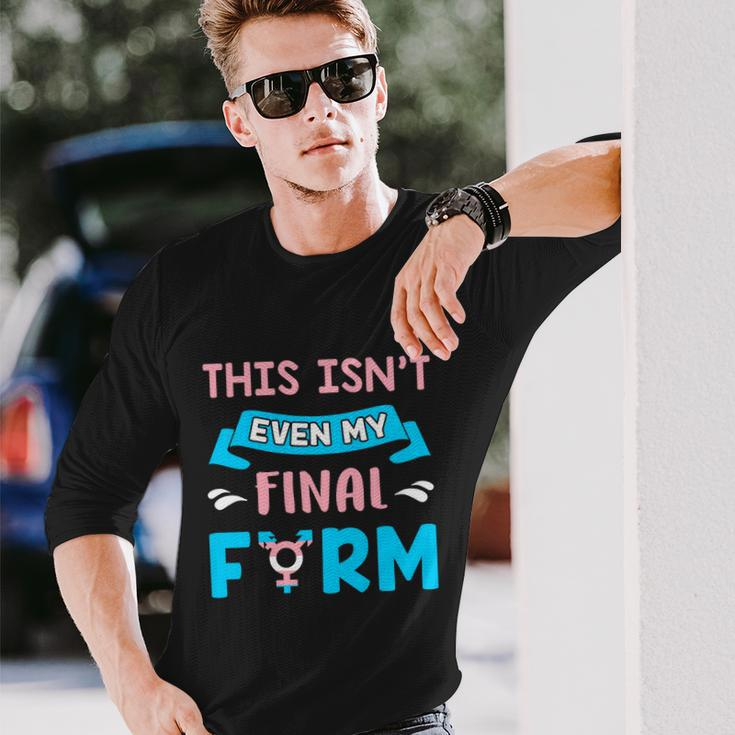Transgender Non Binary Trans Pride Lgbt F2m Long Sleeve T-Shirt Gifts for Him