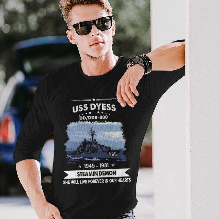 Uss Dyess Dd880 Dd Long Sleeve T-Shirt Gifts for Him