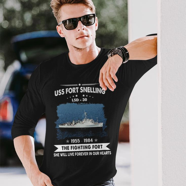 Uss Fort Snelling Lsd Long Sleeve T-Shirt Gifts for Him