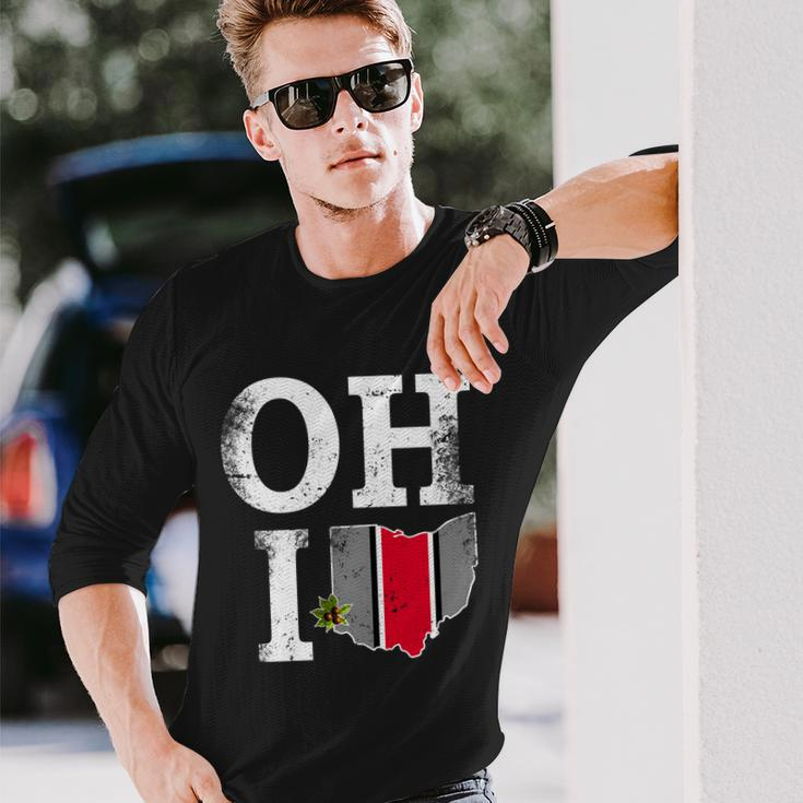 Vintage State Of Ohio V2 Long Sleeve T-Shirt Gifts for Him