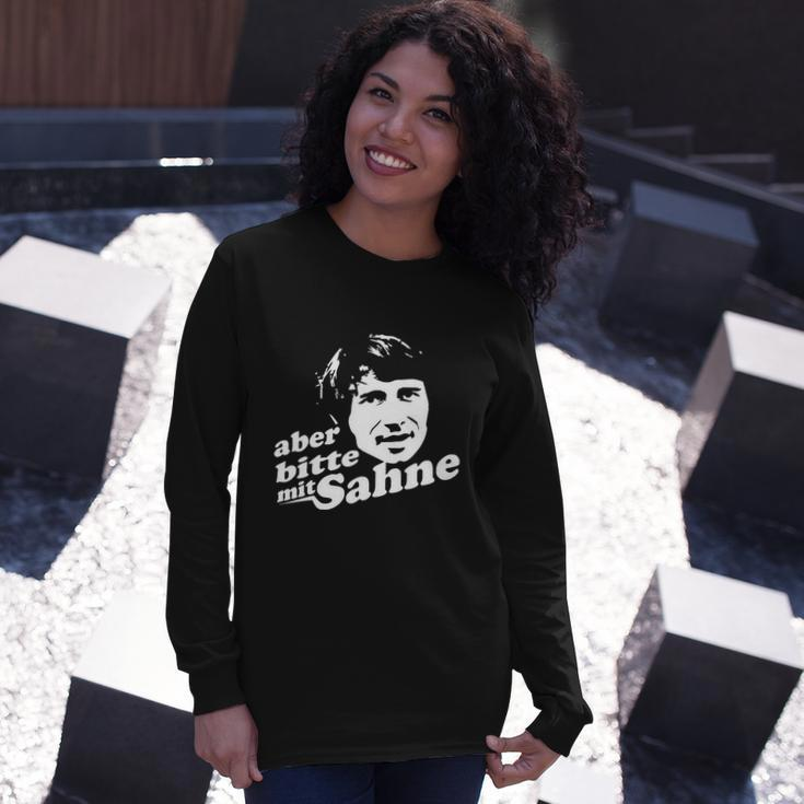 Aber Bitte Mit Sahne Udo Jürgens Long Sleeve T-Shirt Gifts for Her