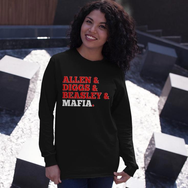 Allen Diggs Beasley Mafia Buffalo New York Football Long Sleeve T-Shirt Gifts for Her