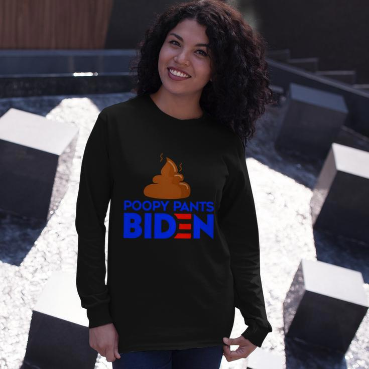 Anti Biden Fjb Bareshelves Republican Biden Afghanistan Long Sleeve T-Shirt Gifts for Her