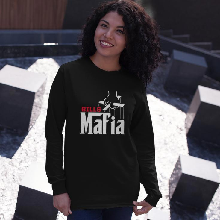 Bills Mafia Godfather Long Sleeve T-Shirt Gifts for Her