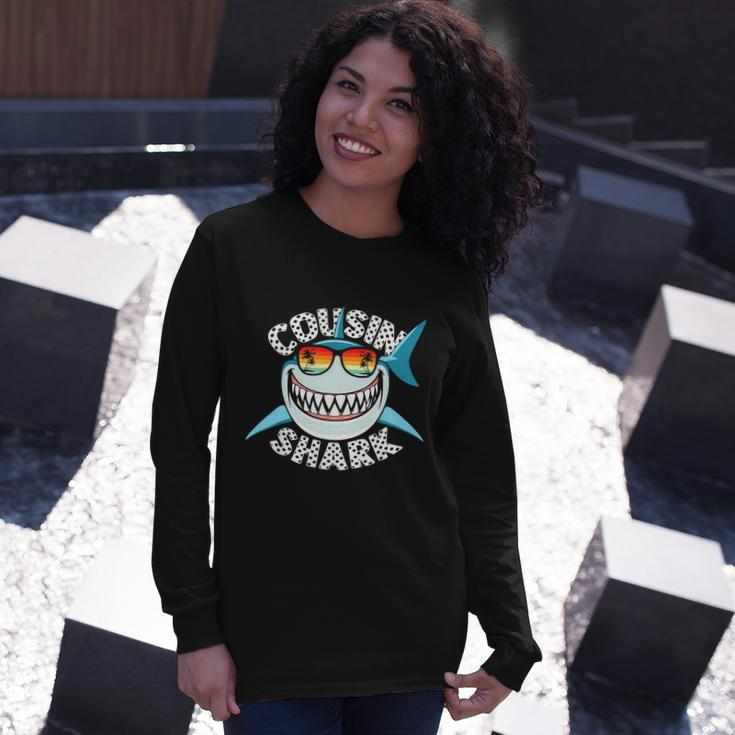Cousin Shark Sea Animal Underwater Shark Lover Long Sleeve T-Shirt Gifts for Her