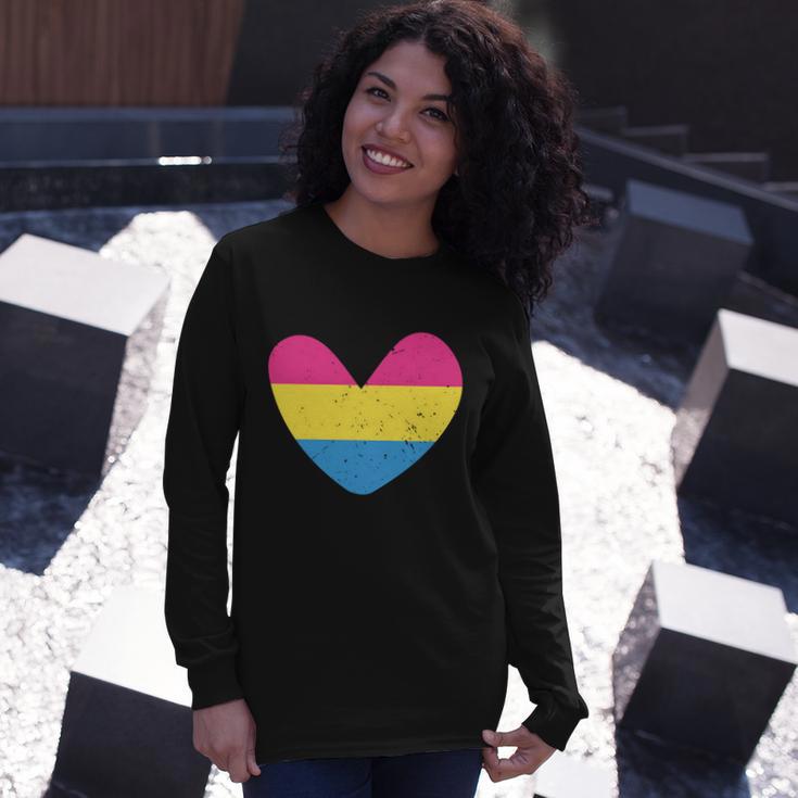 Heart Lgbt Gay Pride Lesbian Bisexual Ally Quote V2 Long Sleeve T-Shirt Gifts for Her