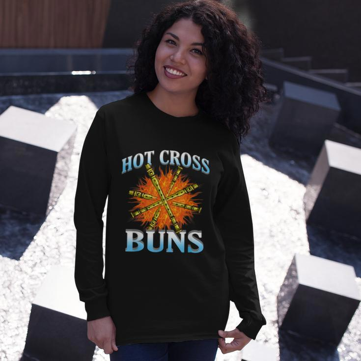 Hot Cross Buns Trendy Hot Cross Buns V3 Long Sleeve T-Shirt Gifts for Her