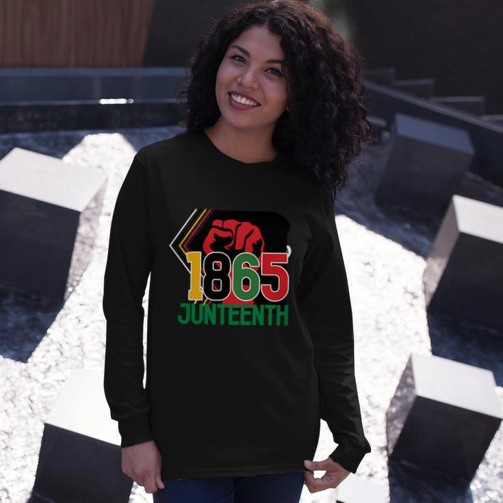 Juneteenth Freedom Day Emancipation Day Thank You Bag Style Meaningful Long Sleeve T-Shirt Gifts for Her