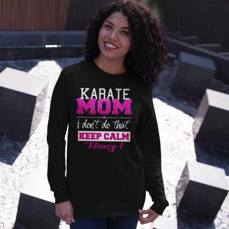 Karate Mom Best Mother Long Sleeve T-Shirt T-Shirt Gifts for Her
