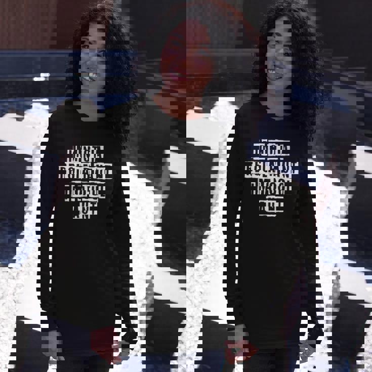 Lovely Cool Sarcastic Im Not A Regular Aunt Im A Long Sleeve T-Shirt Gifts for Her