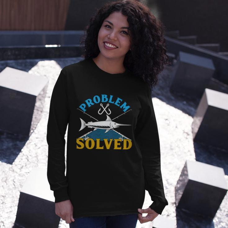 Problem Solved V2 Long Sleeve T-Shirt Gifts for Her