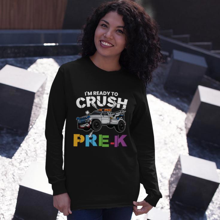 Ready To Crush Prek Truck Back To School Long Sleeve T-Shirt Gifts for Her