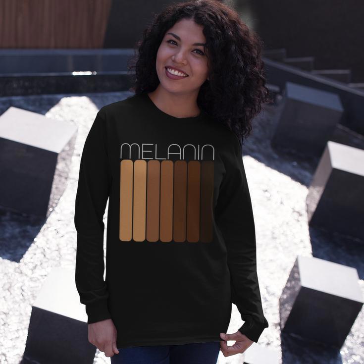 Shades Of Melanin Long Sleeve T-Shirt Gifts for Her