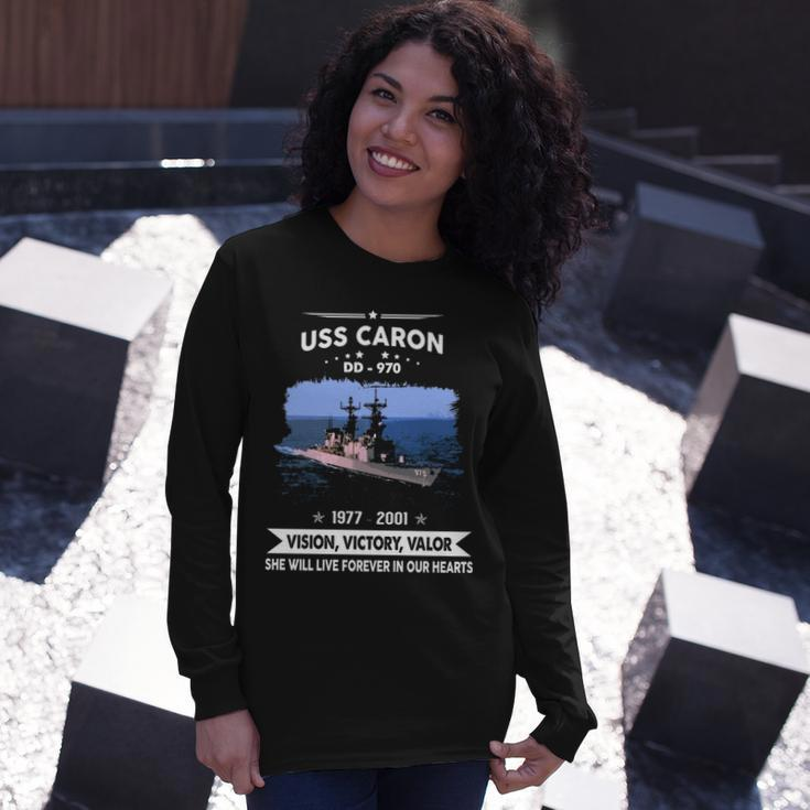 Uss Caron Dd Long Sleeve T-Shirt Gifts for Her