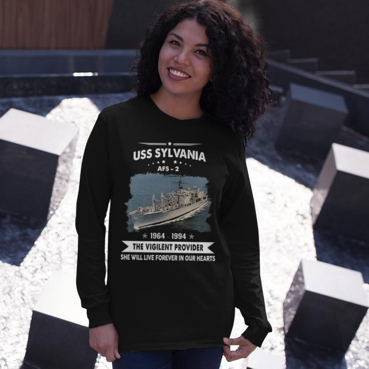 Uss Sylvania Afs V2 Long Sleeve T-Shirt Gifts for Her