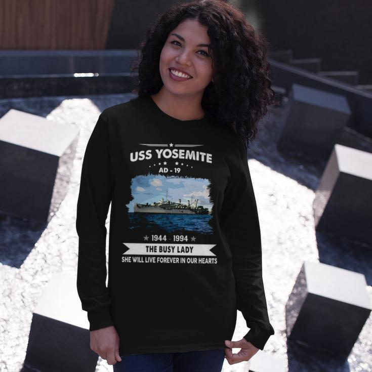 Uss Yosemite Ad Long Sleeve T-Shirt Gifts for Her