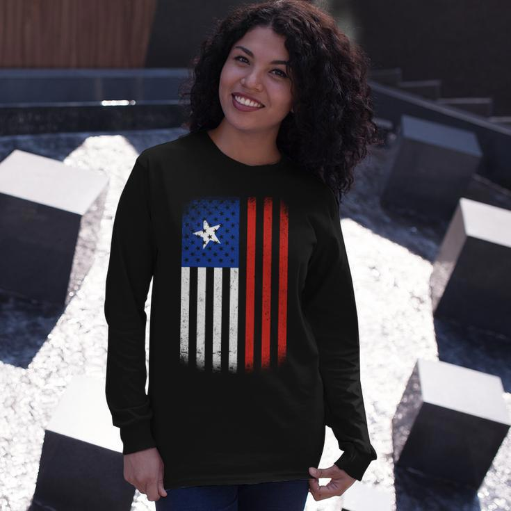 Vintage Flag Of Chile Long Sleeve T-Shirt Gifts for Her