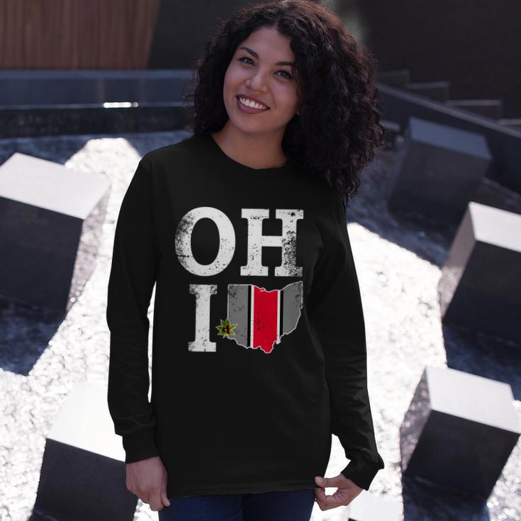 Vintage State Of Ohio V2 Long Sleeve T-Shirt Gifts for Her