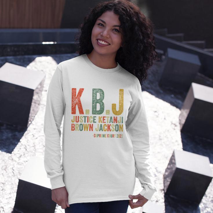 Ketanji Brown Jackson Judge Ketanji Brown Scotus 2022 Tshirt Long Sleeve T-Shirt Gifts for Her