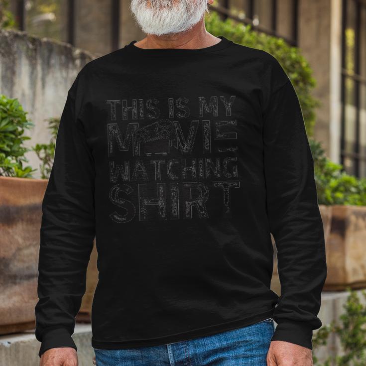 This Is My Movie Watching  Family Moving Night Unisex Long Sleeve