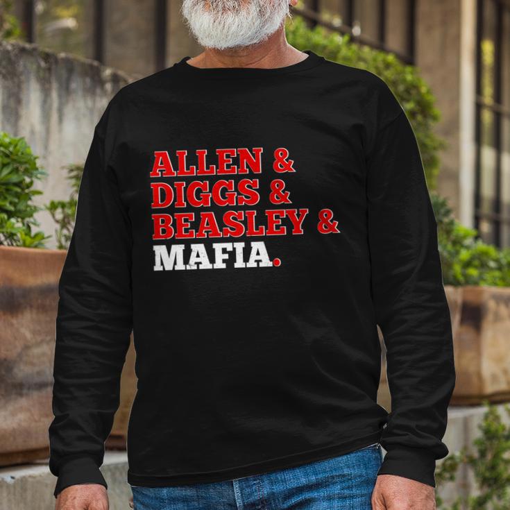 Allen Diggs Beasley Mafia Buffalo New York Football Long Sleeve T-Shirt Gifts for Old Men