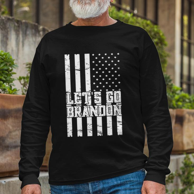 Anti Biden Dementia Biden Biden Trump Supporter Sleepy Joe Anti Long Sleeve T-Shirt Gifts for Old Men