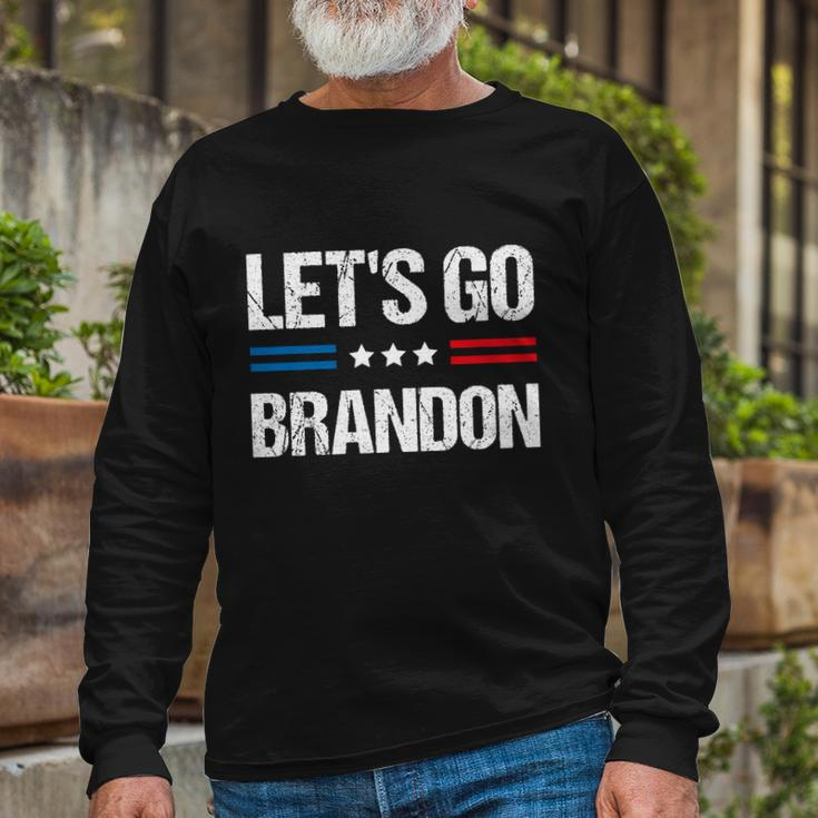 Anti Biden Lets Go Brandon Anti Joe Biden Lets Go Brandon Tshirt Long Sleeve T-Shirt Gifts for Old Men
