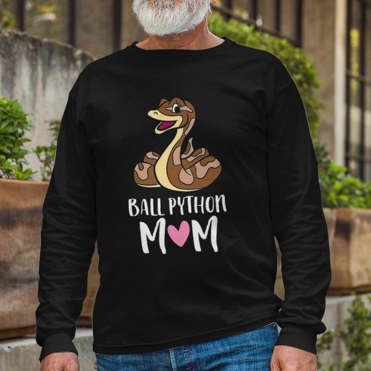 Ball Python Mom Snake Ball Python Long Sleeve T-Shirt T-Shirt Gifts for Old Men
