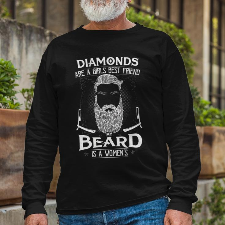 My Beard A Best Friend Long Sleeve T-Shirt Gifts for Old Men