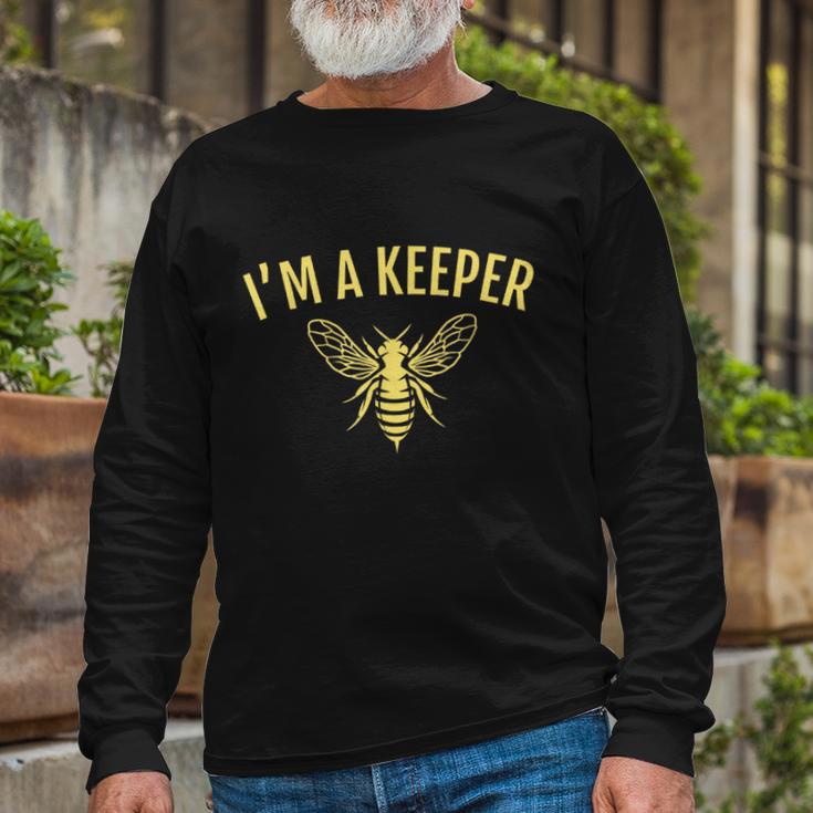 Beekeeper Im A Bee Keeper Long Sleeve T-Shirt Gifts for Old Men