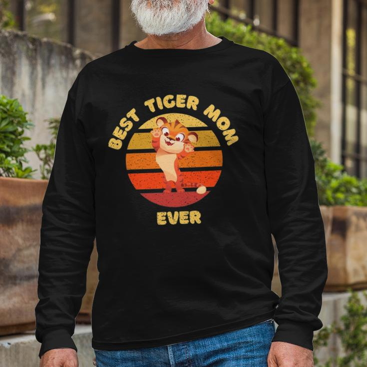 Best Tiger Mom Ever Long Sleeve T-Shirt T-Shirt Gifts for Old Men