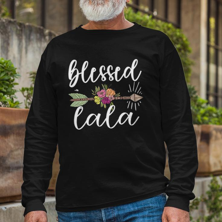 Blessed Lala Grandmother Appreciation Lala Grandma Long Sleeve T-Shirt T-Shirt Gifts for Old Men