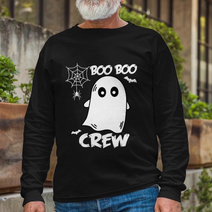 Boo Boo Crew Halloween Quote V5 Long Sleeve T-Shirt Gifts for Old Men