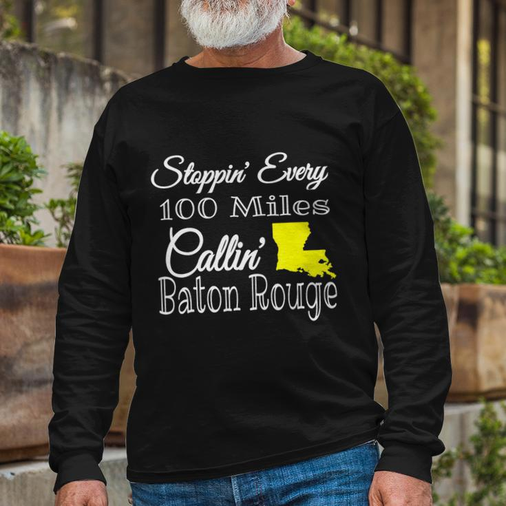 Callin Baton Rouge Music Concert Long Sleeve T-Shirt Gifts for Old Men
