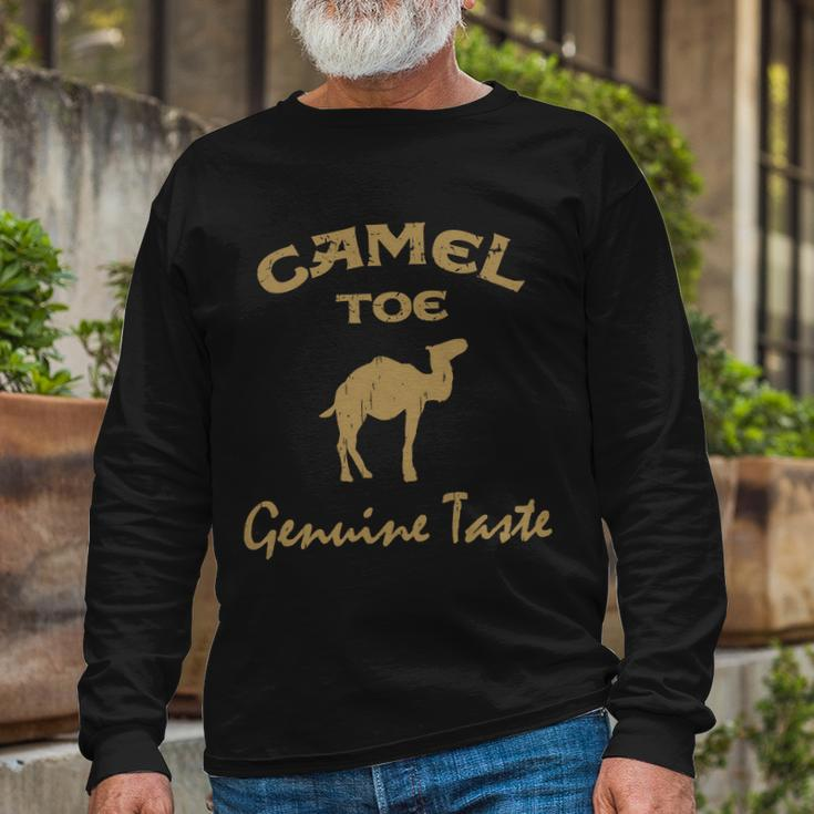 Camel Toe Genuine Taste Long Sleeve T-Shirt Gifts for Old Men