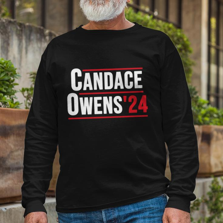 Candace Owens For President 2024 Political Long Sleeve T-Shirt Gifts for Old Men