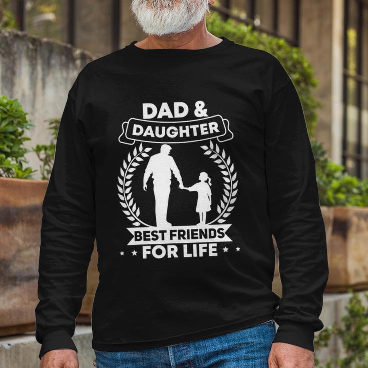 Dad And Daughter Matching Outfits Fathers Day Daddy And Girl Long Sleeve T-Shirt Gifts for Old Men