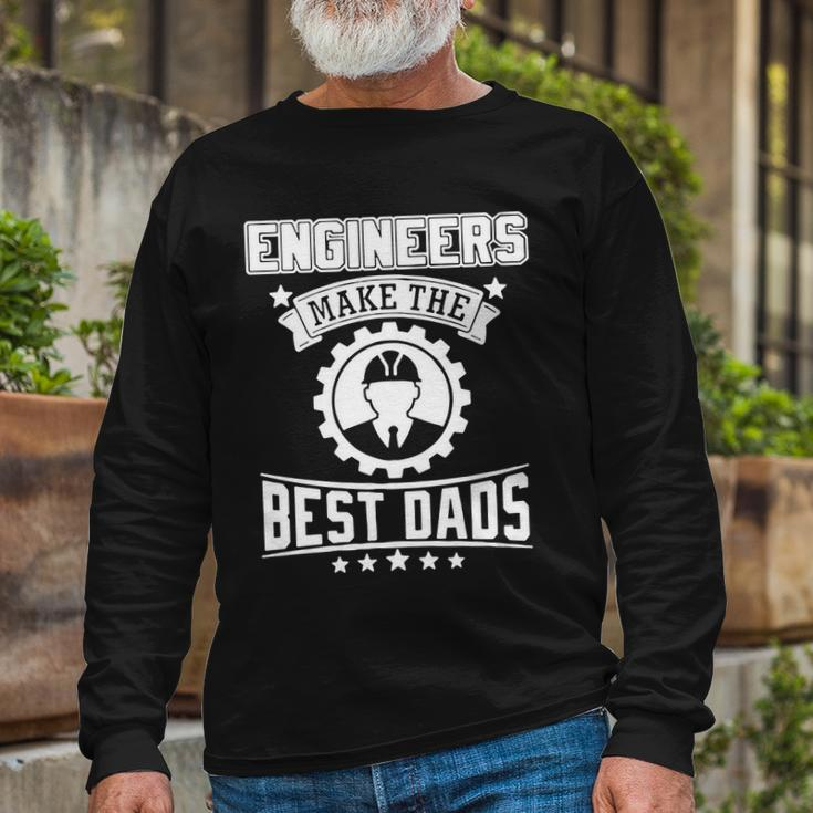 Engineer Dad V2 Long Sleeve T-Shirt Gifts for Old Men
