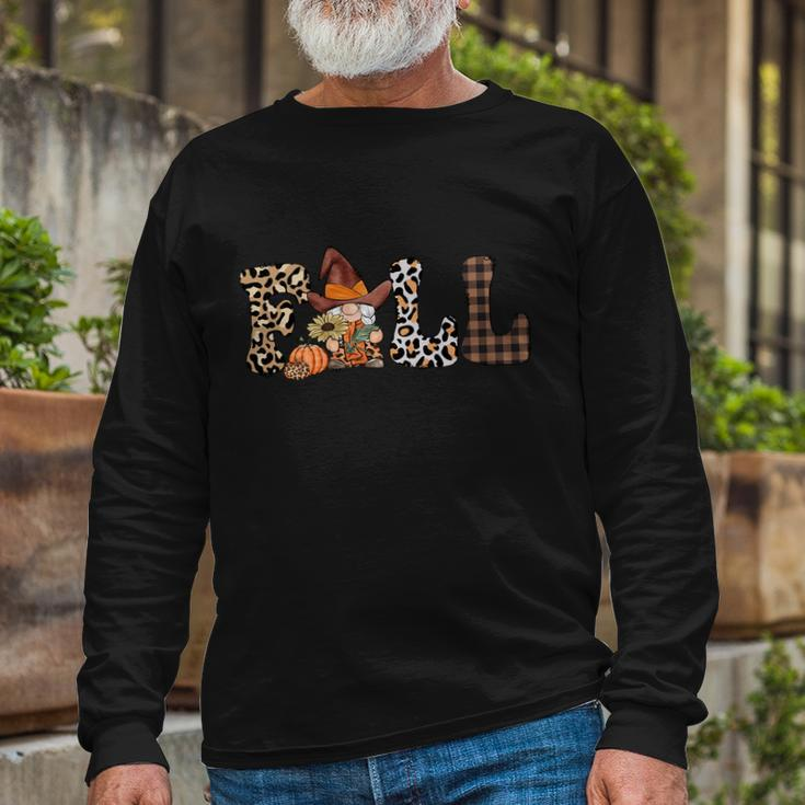 Fall Pumpkin Thanksgiving Quote Long Sleeve T-Shirt Gifts for Old Men