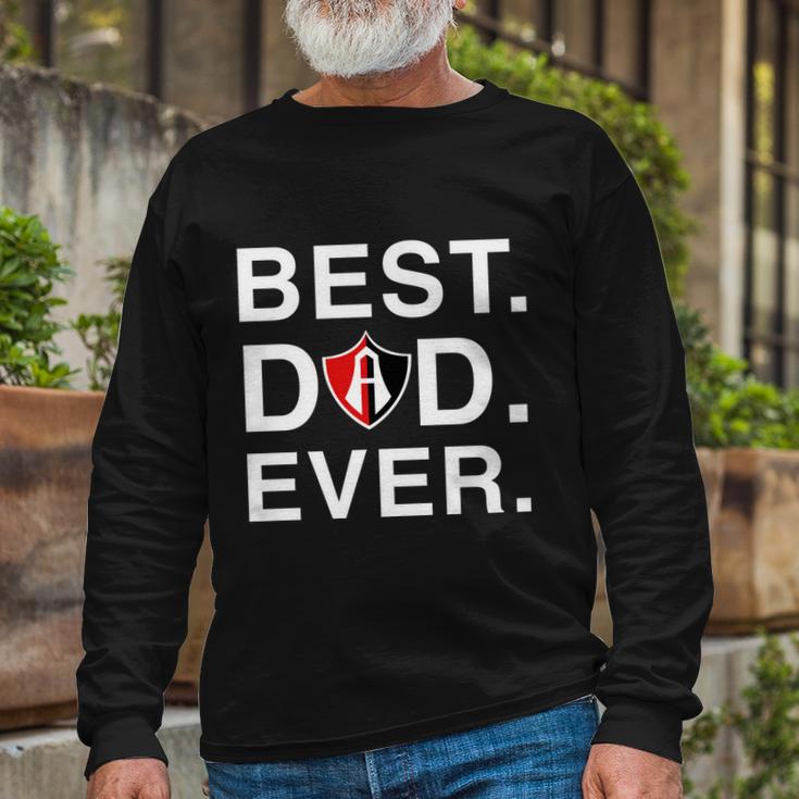 Fc Atlas Mexico Best Dad Ever Football Club Orgullo Mexicano Tshirt Long Sleeve T-Shirt Gifts for Old Men