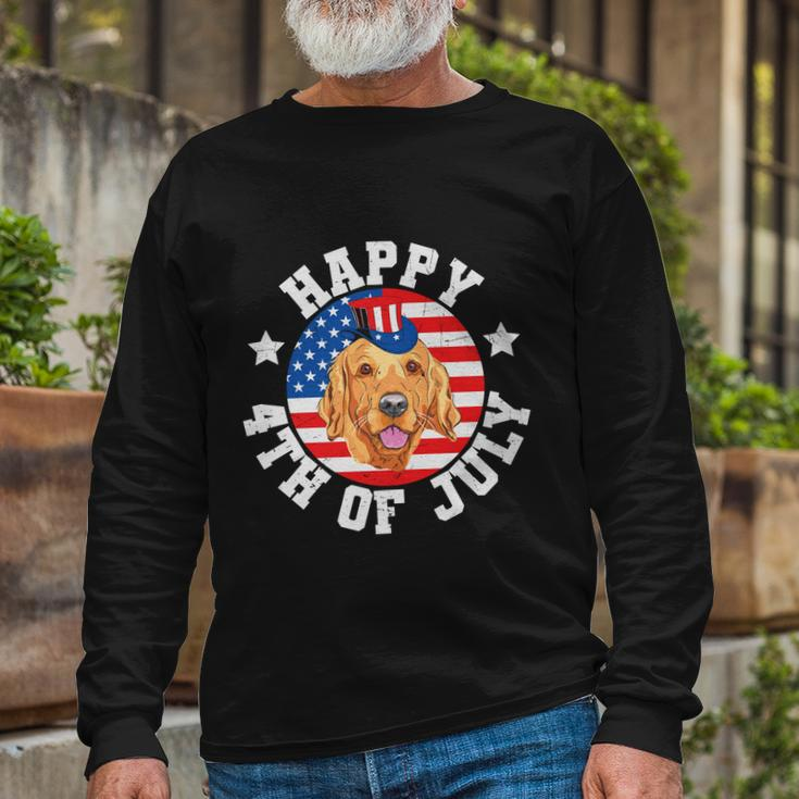 Happy 4Th Of July American Flag Plus Size Shirt For Men Women And Long Sleeve T-Shirt Gifts for Old Men