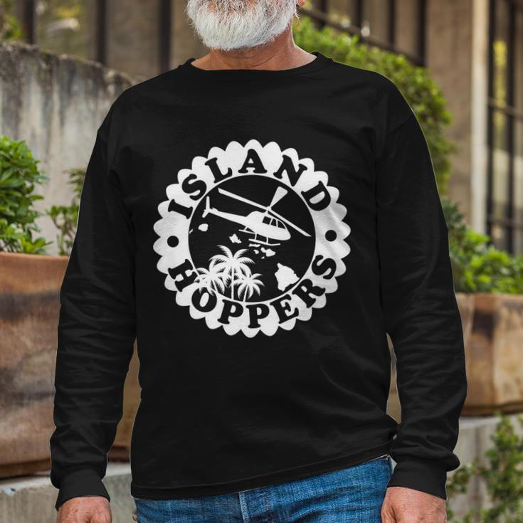Island Hoppers V2 Long Sleeve T-Shirt Gifts for Old Men