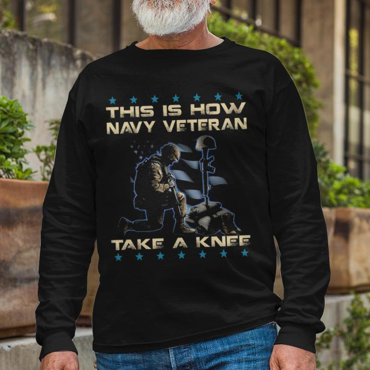 Take A Knee Long Sleeve T-Shirt Gifts for Old Men