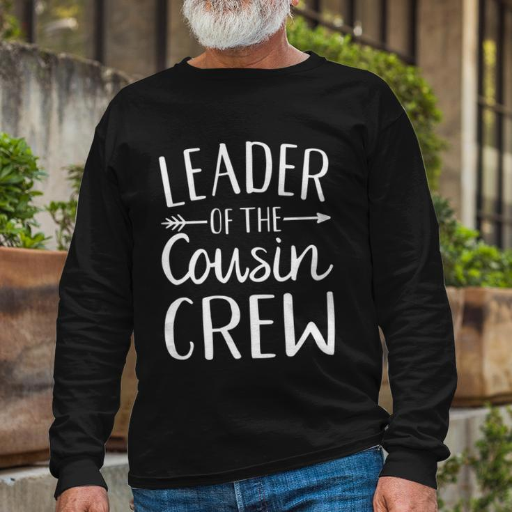 Leader Of The Cousin Crew Long Sleeve T-Shirt Gifts for Old Men