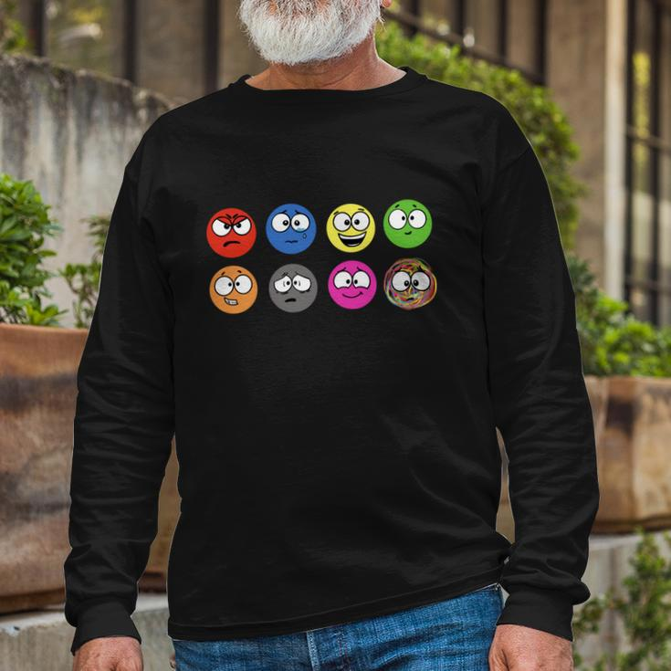 A Little Spot Emotions Tshirt Long Sleeve T-Shirt Gifts for Old Men