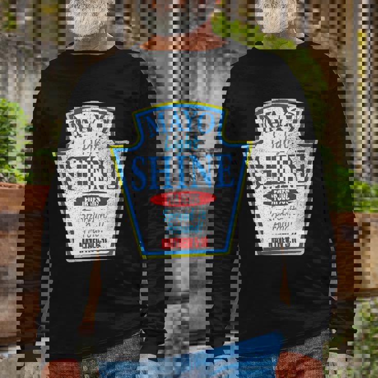 Grunge Christian Mayo Light Shine Jesus Shirt