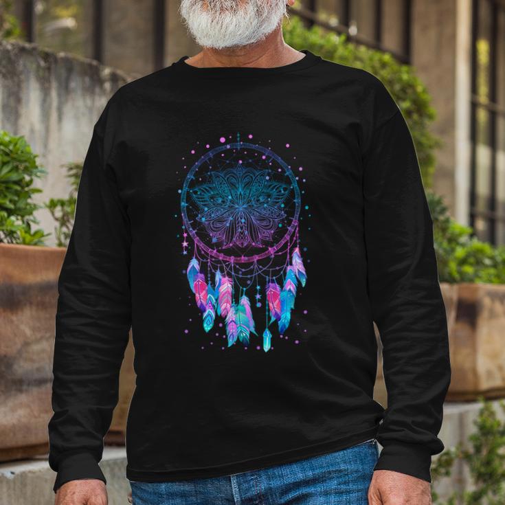 Pastel Dream Catcher Long Sleeve T-Shirt Gifts for Old Men