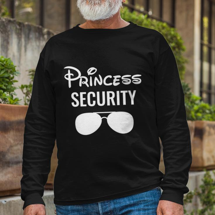 Princess Security Team Big Brother Announcement Birthday Long Sleeve T-Shirt Gifts for Old Men