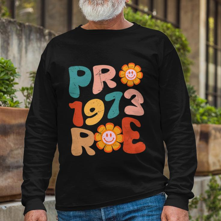 Pro Roe 1973 Right My Body Choice Mind Your Own Uterus Long Sleeve T-Shirt Gifts for Old Men